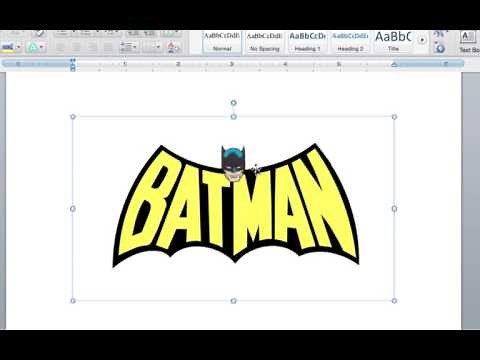Reversing Images and Text in Microsoft Word