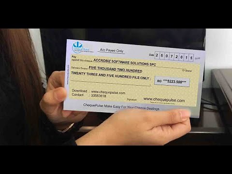 Cheque Printing Software [ Supports any countries & Bank accounts]