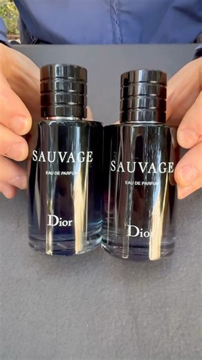 Fake vs Real Dior Sauvage Perfume