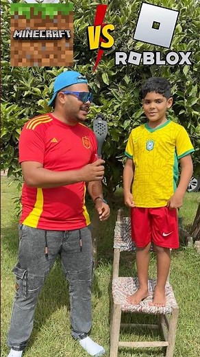 Roblox Or Minecraft What is the best game?‼️🔥 #shorts #roblox #minecraft #ytbshorts