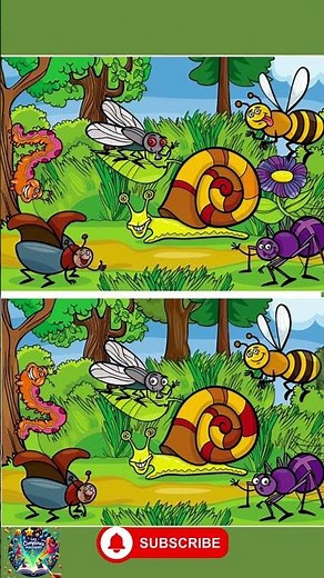 Peux-tu Trouver les Différences ? Jeu Amusant pour Enfants – Défi des 5 Différences ! 🔍🎮