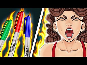 Extreme Sharpie Art Challenge
