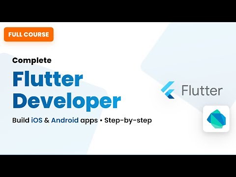 The Full Dart & Flutter Developer Course | Complete Tutorial For Beginners to Advanced 🚀📱