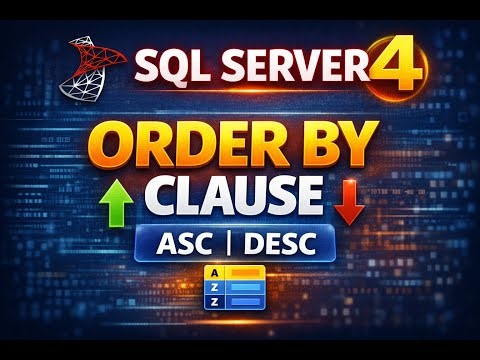 4 sql server order by clause