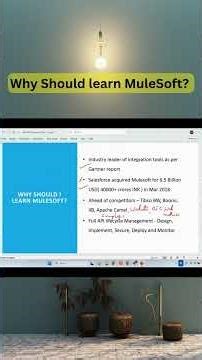 Why Should learn MuleSoft Part 2 #mulesoft