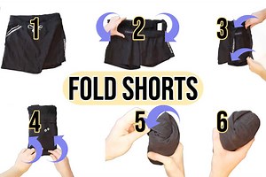 Folding and Storing Shorts: My 4 Favorite Methods (Photos   Video Guides)