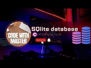 Sqlite database in C# windows form