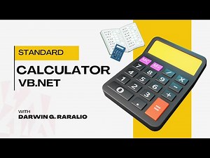 Standard Calculator using VB.net