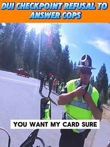 164K views · 2.1K reactions | DUI checkpoint refusal to answer cops | DJ Cops Usa | Facebook