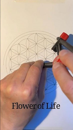 Flower of Life. How to draw this Sacred Geometry