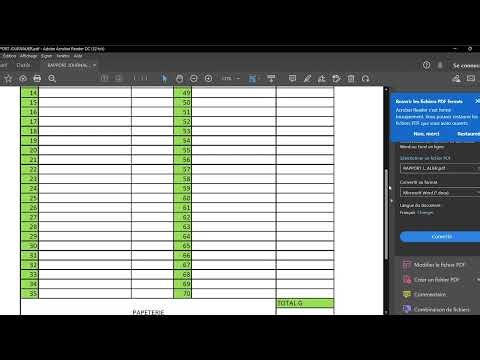 Cours complet sur le tableau en Word