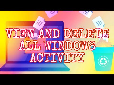 How to View and Clear the Windows 10 Activity History