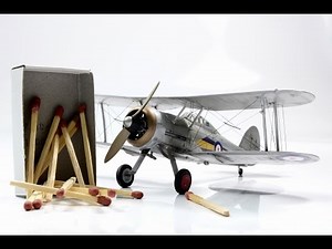 Gloster Gladiator Mk.I 1/72 Airfix - WW2 Aircraft Model