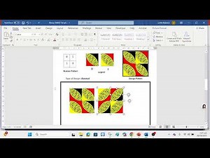 Video 7- Rotated Design 2 in Binary Modulo Art Design (EMAD)