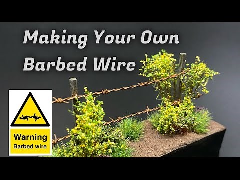 Easy DIY barbed wire