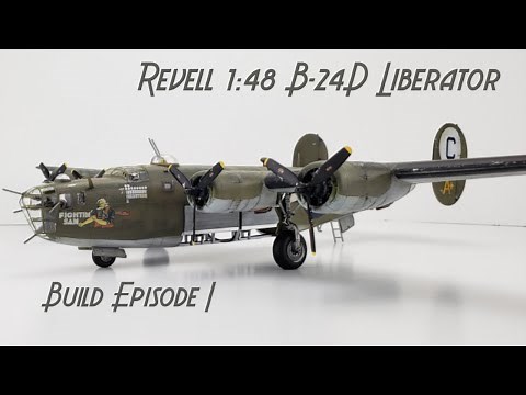 Revell 1:48 B-24D Liberator | Scale Model Build (Episode I)