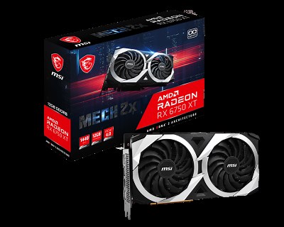 Radeon™ RX 6750 XT MECH 2X 12G OC | Graphics Card | MSI Global