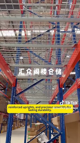 Strong. Stable. Smarter Storage — Huizhong Heavy-Duty Racks in Action #HuizhongRacks #WarehouseStorage #HeavyDutyShelving