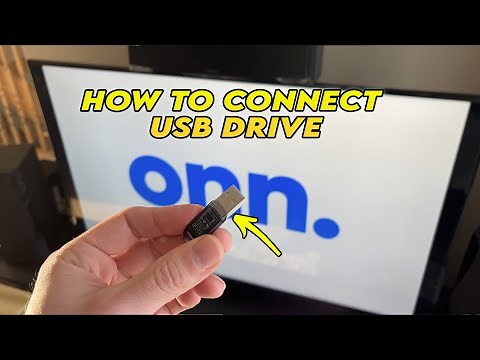 How to Connect USB Drive on Your Onn TV