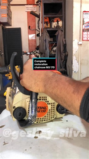 Complete Restoration Chainsaw MS 170