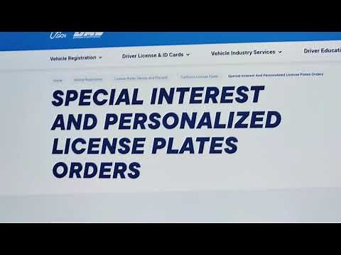 Can't Customize Custom Plate California DMV FIX! 2021