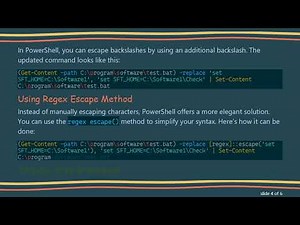 How to Find and Replace Strings in a Text File using PowerShell
