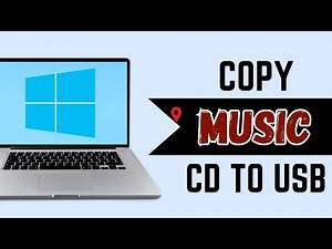 How to Copy Music from CD to USB Tutorial