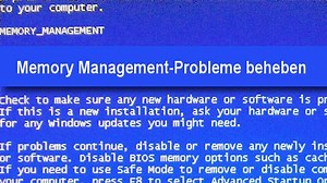 Memory Management Problem: Windows Bluescreen