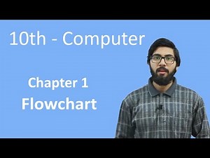 10th Class Computer - Ch 1 - Define Flowchart - Matric Class Computer