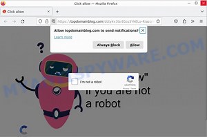 Topdomainblog.com Virus Removal Guide - MyAntiSpyware
