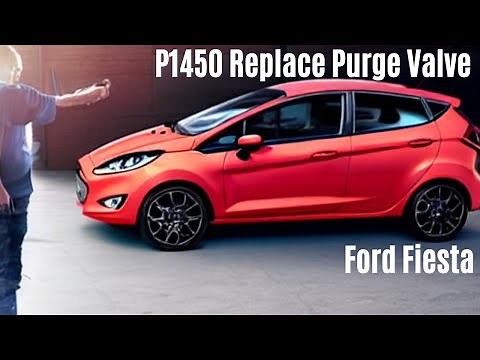 P1450 Check Engine Code: How to Replace the Evaporative Emission Canister Purge Valve Ford Fiesta