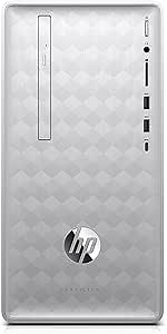 Amazon.com: HP Pavilion Desktop Computer, Intel Core i3-8100, 8GB RAM, 1TB hard drive, Windows 10 (590-p0030, Silver) : Electronics