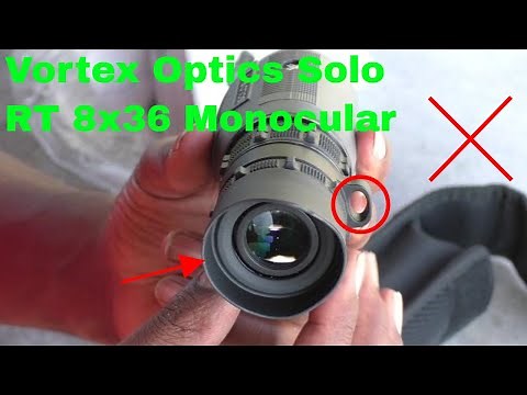 ✅ How To Use Vortex Optics Solo RT 8x36 Monocular Review