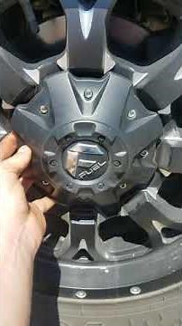 Fuel Rims Hubcap Removal