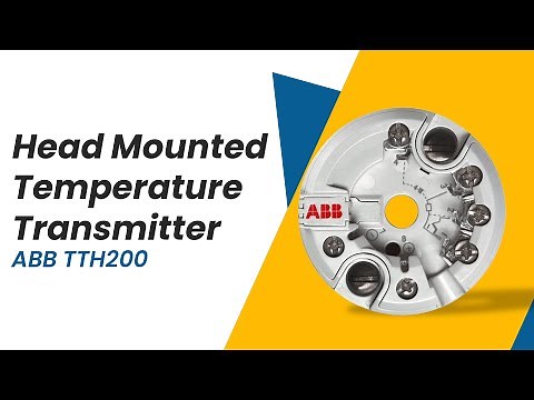 Head Mounted Temperature Transmitter | Temperature Transducer | ABB TTH200| Instrukart