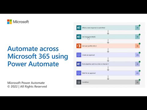 Automate across Microsoft 365 using Power Automate