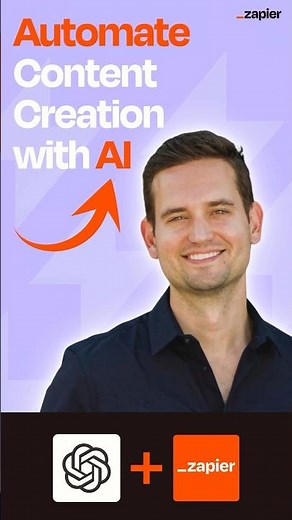 Streamline Your Content Creation with AI: Zapier + ChatGPT in Minutes