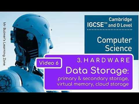 IGCSE Computer Science 2023-25 ​​- Topic 3: HARDWARE (6) - DATA STORAGE, Primary, Secondary, Cloud