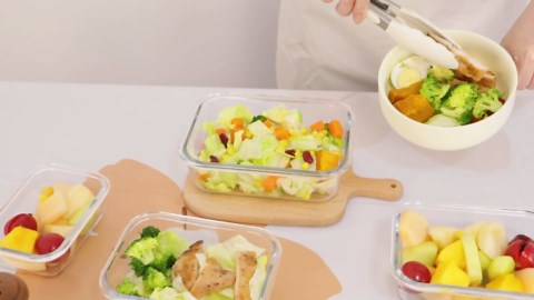 24-Piece Small Glass Food Storage Containers with Lids Airtight, 1.5 Cup Meal Prep Containers Set, Microwave&Dishwasher Safe, Leak-Proof, BPA-Free, Grey