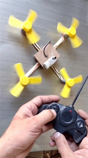 DIY Drone Making: Step-by-Step Guide with DC Motor and Toy Cars