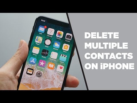 How To Delete Multiple Contacts On iPhone and iPad