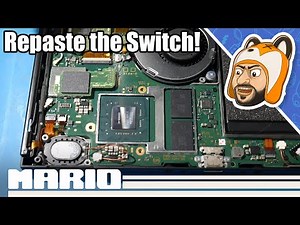 How to Repaste the Nintendo Switch - Thermal Paste Replacement & Upgrade!
