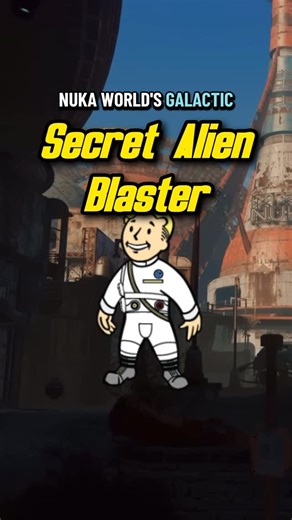 Nate on Instagram: "Fallout 4’s secret, cut alien blaster #fallout #fallout4"