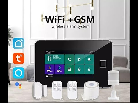 TUYA smart home wifi alarm system for home safety