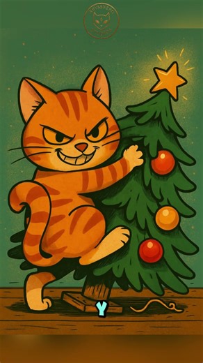 🎄😼 ¡BATALLA ÉPICA! Gatos vs. Árbol de Navidad: Trucos para que tu Árbol SOBREVIVA al Ataque Felino.
