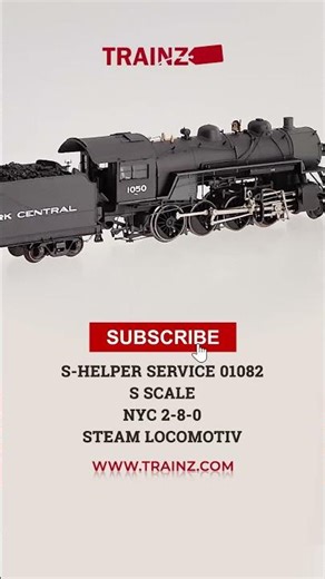 S-Helper NYC 2-8-0 Steam Locomotive 01082