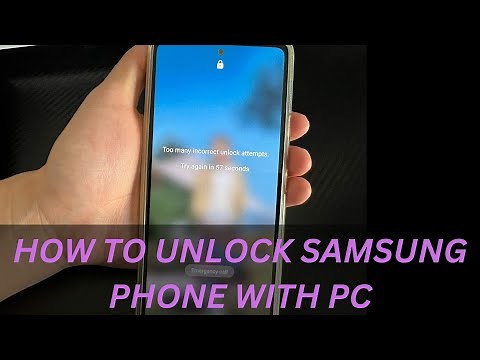 Unlock Samsung Phone Using PC | 4 Ways to Open a Locked Samsung Phone with a Windows Computer