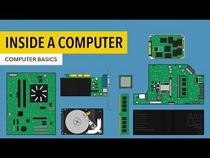 Computer Basics: Inside a Desktop Computer Video Lecture | Basics of Computer and Internet (English) - Basic Technology
