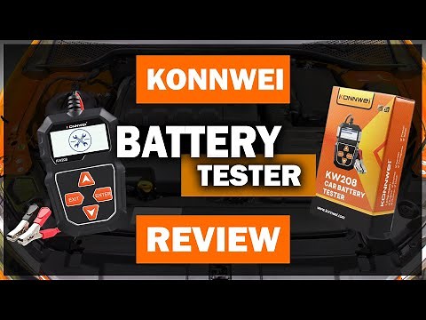 KONNWEI KW208 Battery Tester | Review and How to Use! | AFFORDABLE BATTERY TESTER!