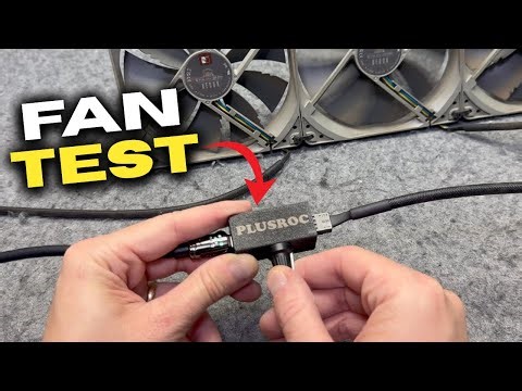 2025 best PC Fan Controller - USB-C Powers 4 Fans?! PlusRoc PWM Hub (Lite) Review